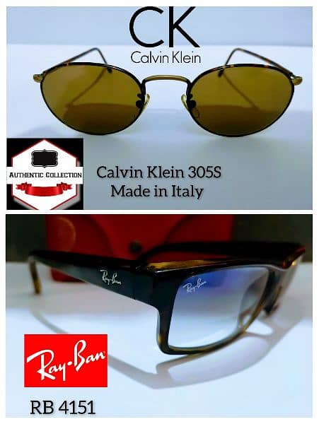 Original Ray Ban Carrera ck Gucci Rayban prada Oakley D&G Sunglasses 1