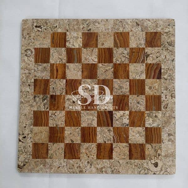 Marble Fancy chess set / Chess board / Chess pieces 10