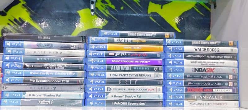 PS4 and PS5 used games available 2