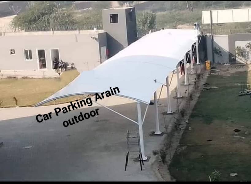 car shade/car parking shades/car tensile shades/car porch shade / shed 1