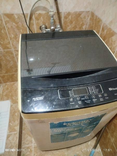 3.5 year used Haier auto washing machine 1