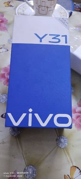 Vivo y31 with box official pta approved 10