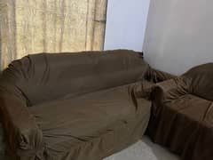 5 seater sofa set with covers 0