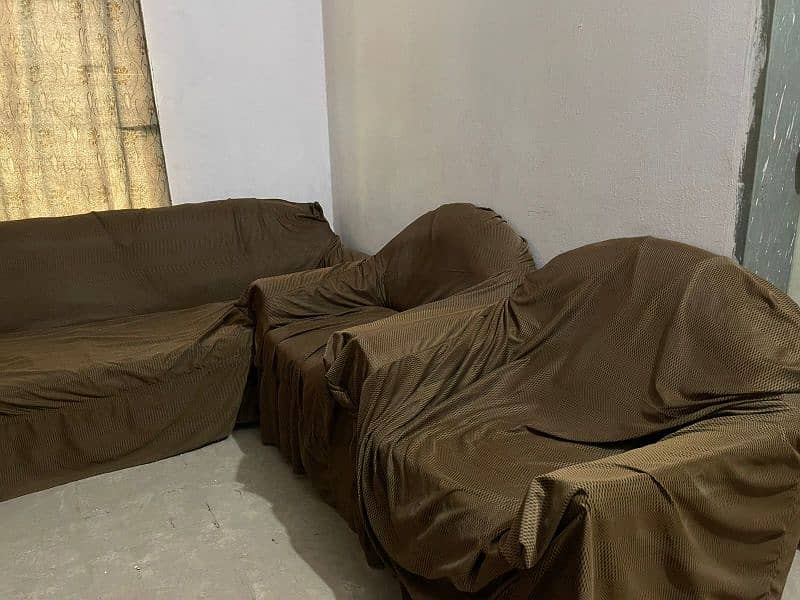 5 seater sofa set with covers 1