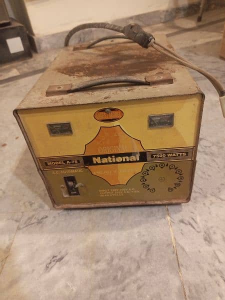 National Stabilizer 7500 watts for sale 1