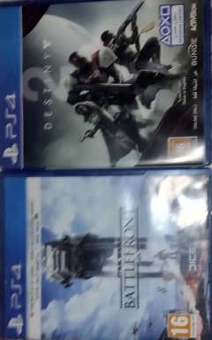 PS4 pro 1 tb -black along with 2 games(CDs) 0