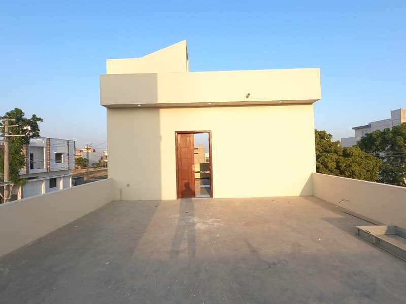 House For Sale Brand New Ground Plus Half 120 Square Yard 12