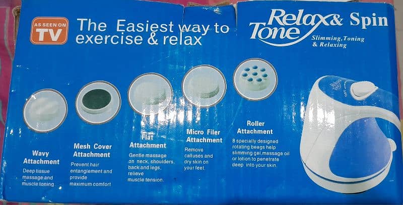 Relax & Spin Tone Body Massager 1