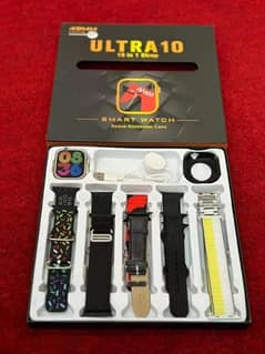 Ultra 10 Smart Watch 10 Straps 0