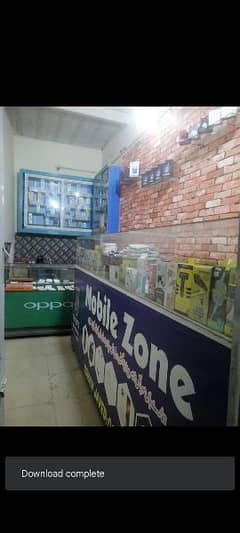Mobile shop counter and almari