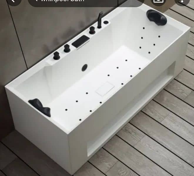 freestanding tubs and jacuuzi  in black blue and white  collor 8