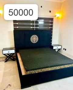 Poshish Bed set/Wooden Bed/King size Bed/Double Bed/Furniture