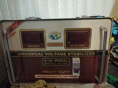 Universal voltage stabilizer 10000 watts heavy duty A-100 special