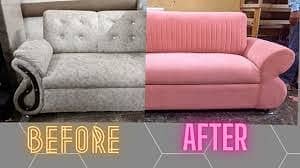 sofa set/fabric change/sofa poshish/sofa repair/sofa cum bed