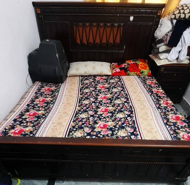 bed with dressing table and more 1