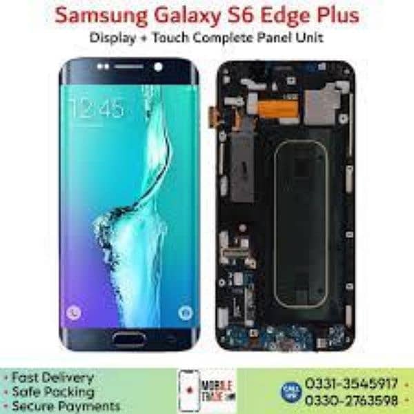 Samsung s6 edge motherboader panel lcd 3