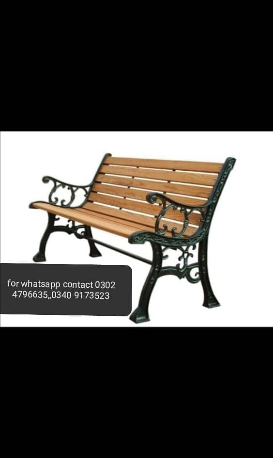 Outdoor bench / bench / wooden bench / Outdoor furniture 2