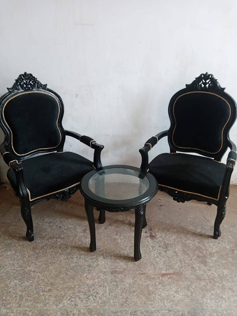 Chair / Poshish Chair / Sofa Poshish /Bed Room Chair/Wooden chair Sofa 9