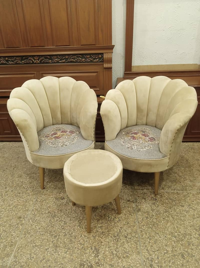 Chair / Poshish Chair / Sofa Poshish /Bed Room Chair/Wooden chair Sofa 16