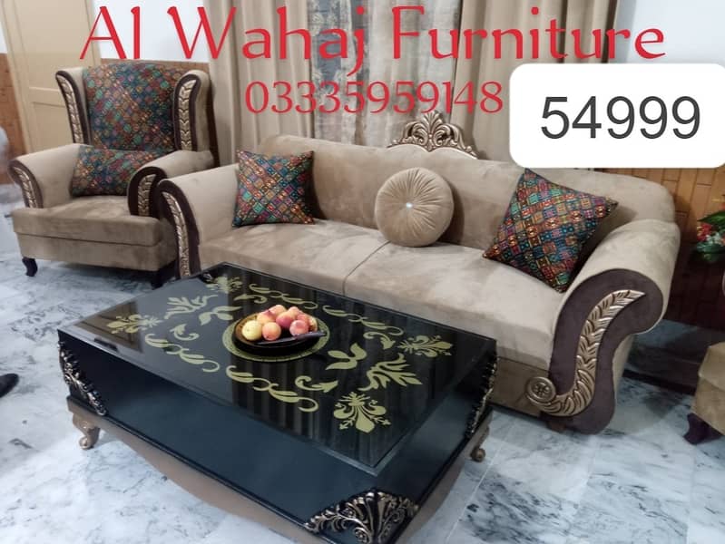 5 Seater Sofa Set /Sofa Set / Sofa Poshish / corner sofa 12