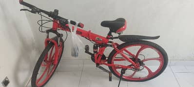 Land-rover folding bicycle