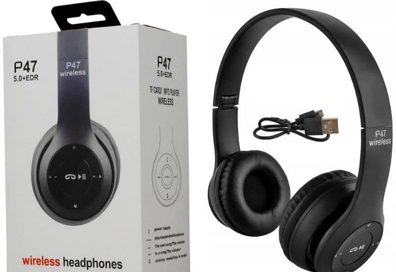 New box pack wireless headphones 3