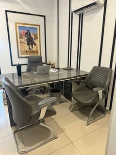 OFFICE CHAIR AND TABLE FOR SALE