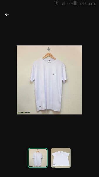 1 Pc mens micro plain Tshirt 1