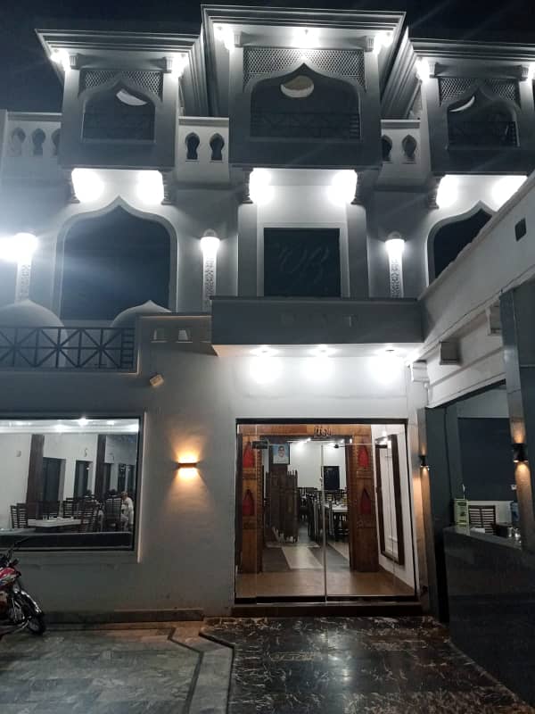 1 Kanal Commercial Hotel Building For Sale in SA Garden Kala Shah Kakoo Lahore 1