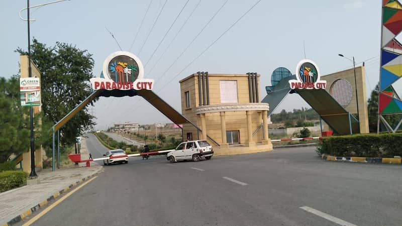 5 Marla Plot for Sale in Paradise City Nowshera Sector E Phase 2 3
