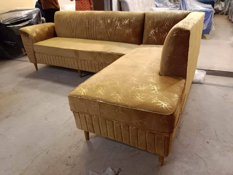 New L Shape Sofa With Cushion 2