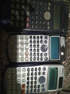 3 Calculators for Sale Detail in Description