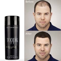 Toppik Hair Fiber for men 27.5g dark Brown / black