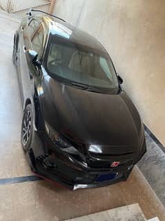 Honda Civic turbo 2017 black