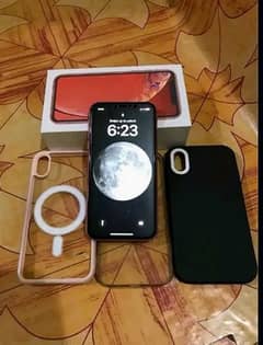 IPHONE XR 64GB SIM WORKING COMPLETE BOX NEW SET EXCHANGE POSSIBLE