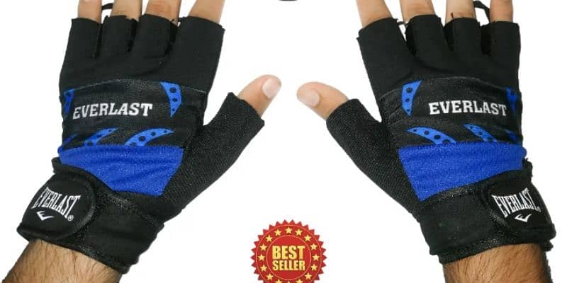 Half Finger less Gloves For Gym | Best Quality 1