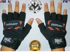 Half Finger less Gloves For Gym | Best Quality 0
