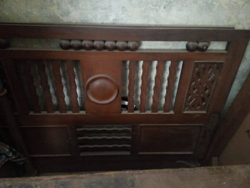 single bed pure wood 0