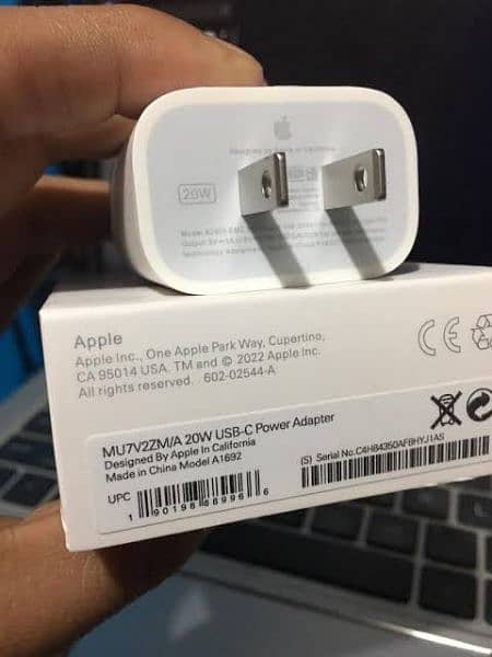 Apple 20W Charger With 20W Cable | Battery Health Guarantee | Delivery 2