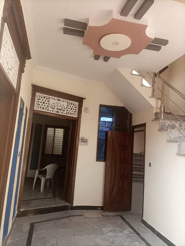Urgent 4 Marla single new house for sale in ghauri town phase 4a isb 9