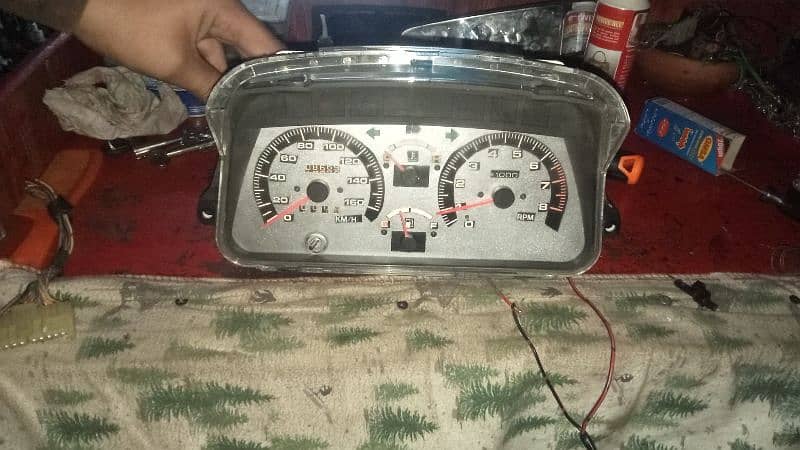 alto Mehran rpm speedo meter 0