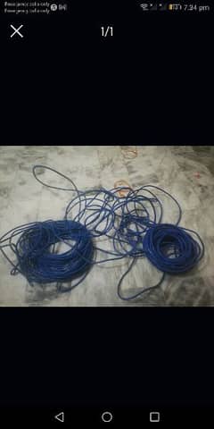 internet blue wire