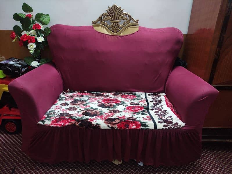 2 seater Taj sofa with two cushions 2