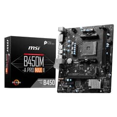 MSI B450Ma pro  RYZEN MoTHERBOARD available
