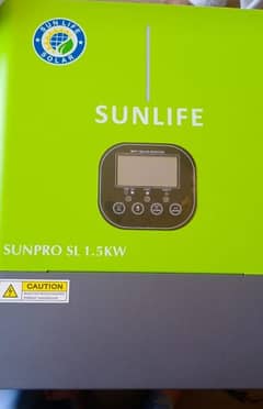 sunlife inverter sunpro SL 1.5kw