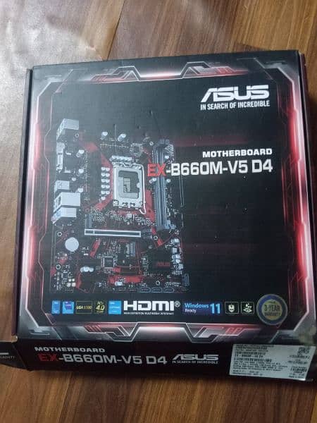 motherboard EX-B660M-v5-D4 1