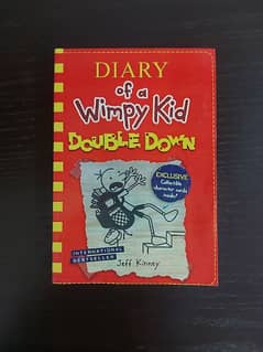 Diary of a wimpy kid along with 2 complimentary books.
