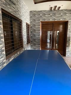 Table Tennis with 4 rackets and Net available