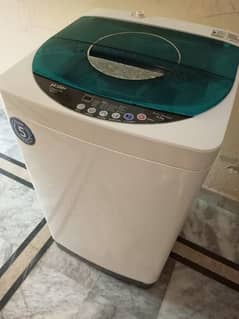 haier brand new automatic washing machine