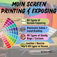 Screen Printing & Exposing